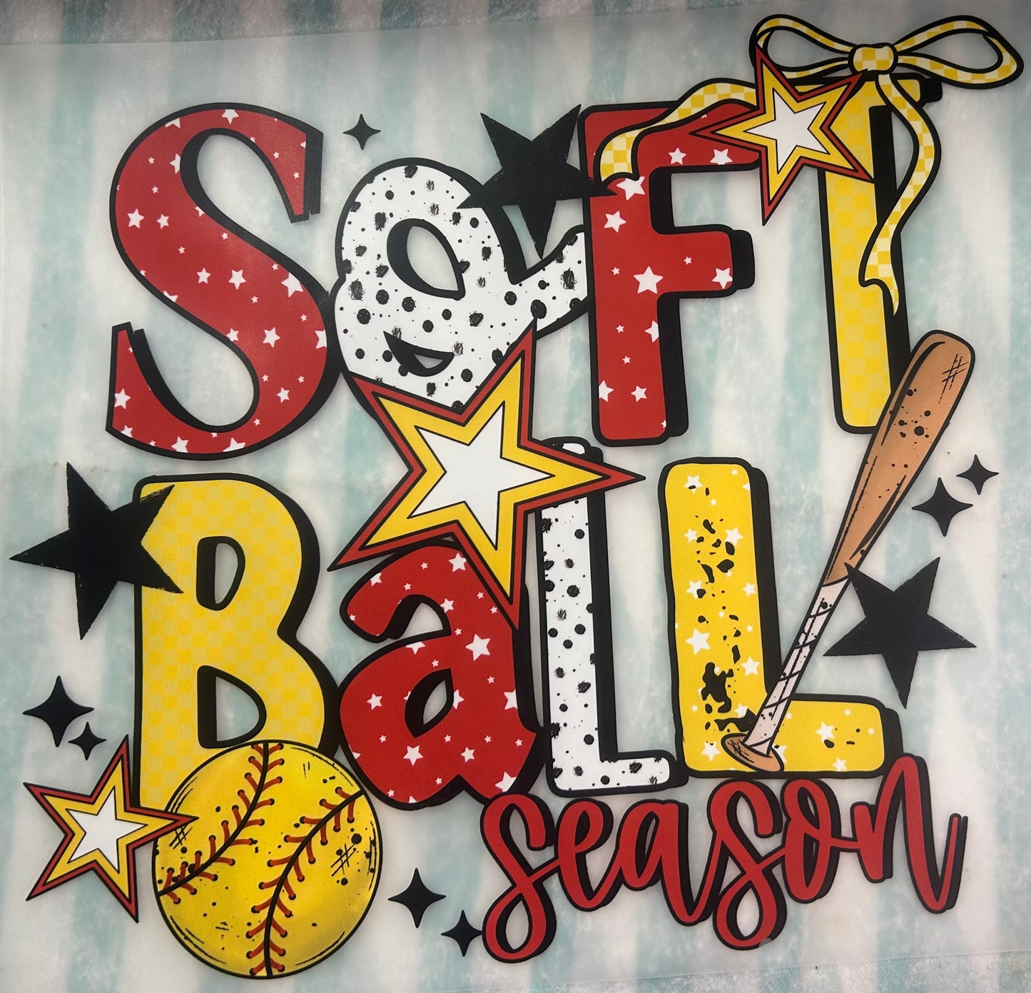 Softball Season Collage