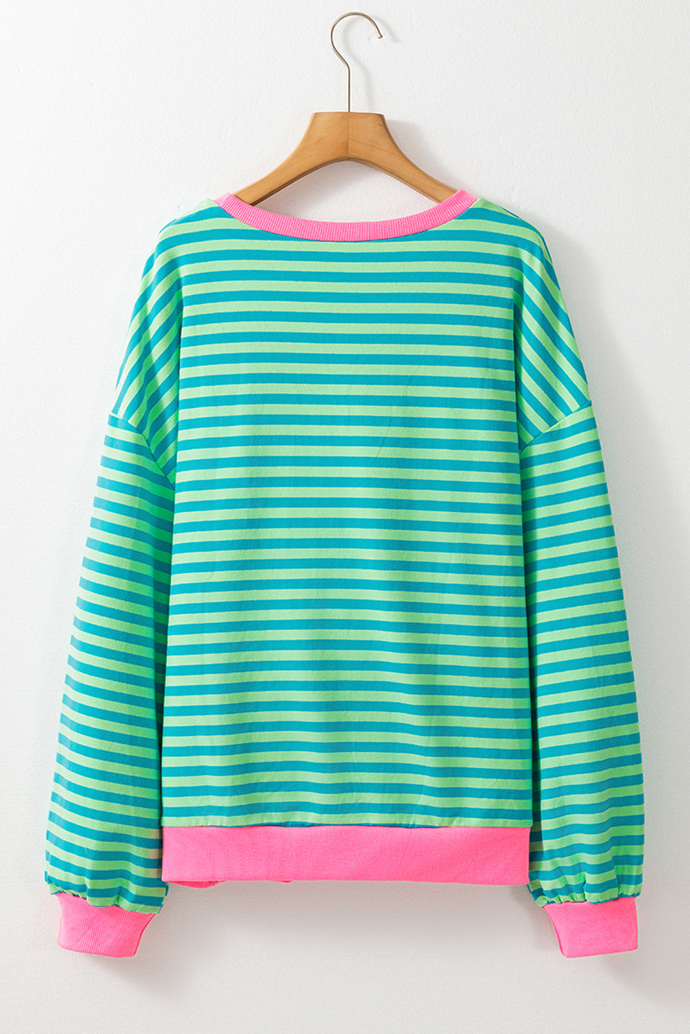 Blue Stripe Oversize Pullover RTS