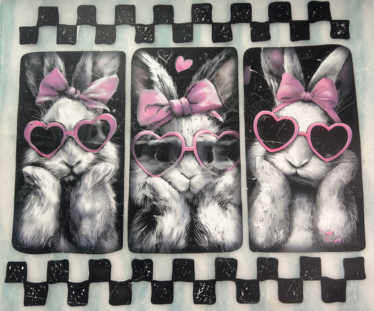 Bunny with Pink Glasses