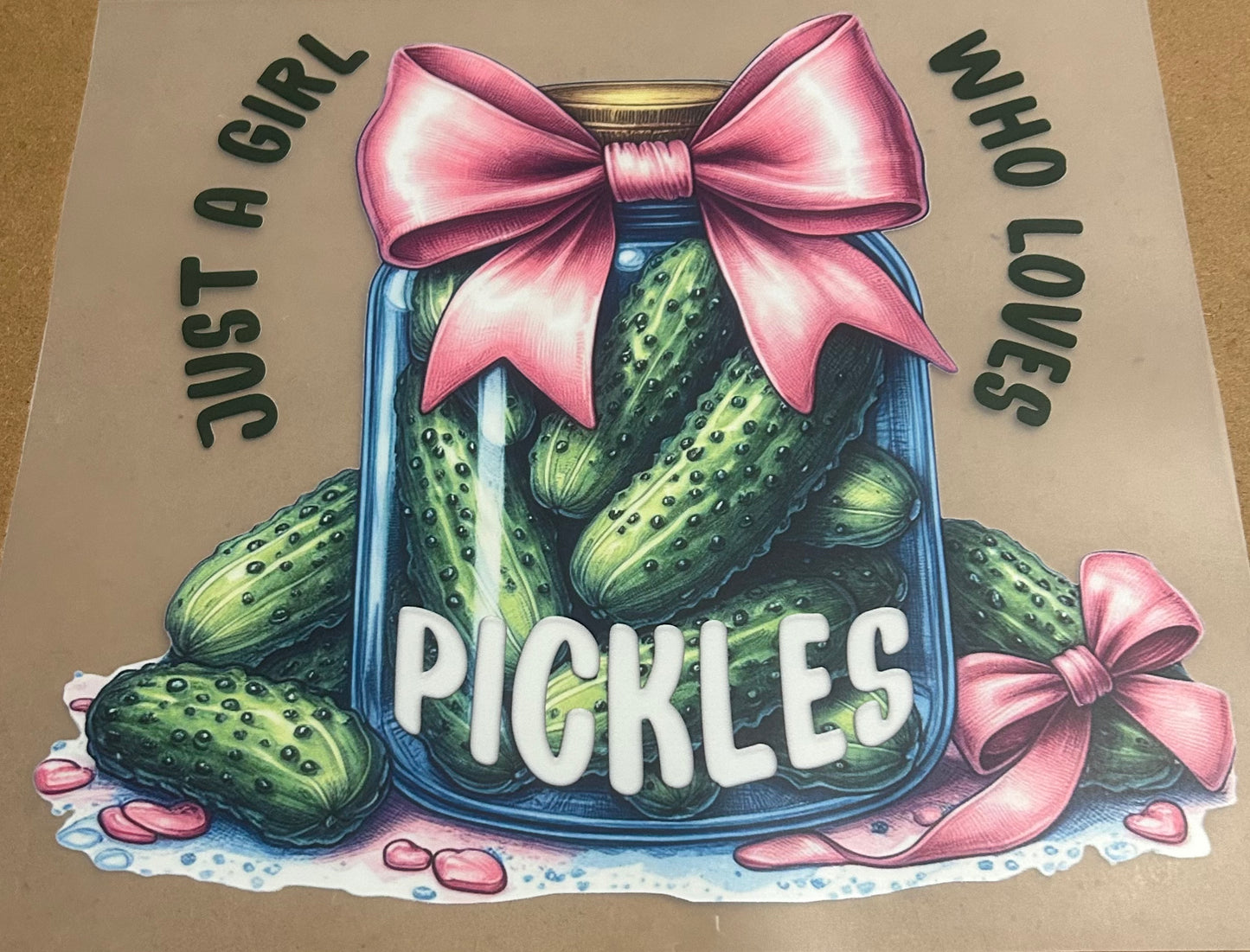 Just a Girl Pickles