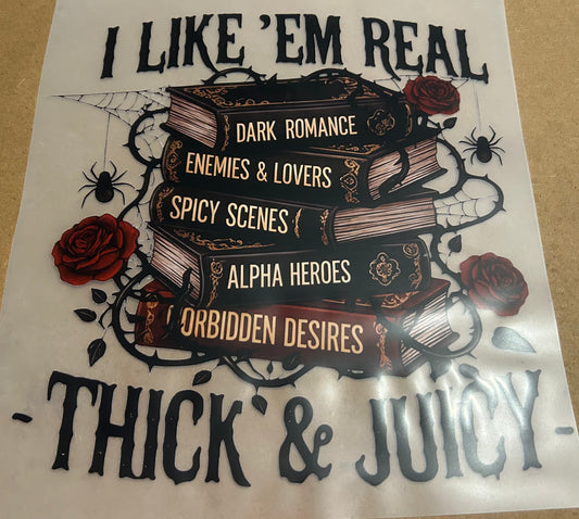 Dark Romance- I Like Them Real Thick and Juicy