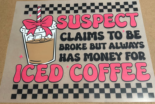 Suspect Iced Coffee