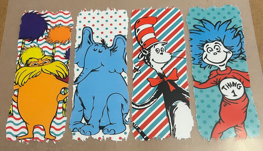Read Across America Character Collage