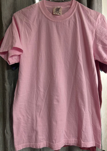 Custom Adult Comfort Color Small T-Shirt