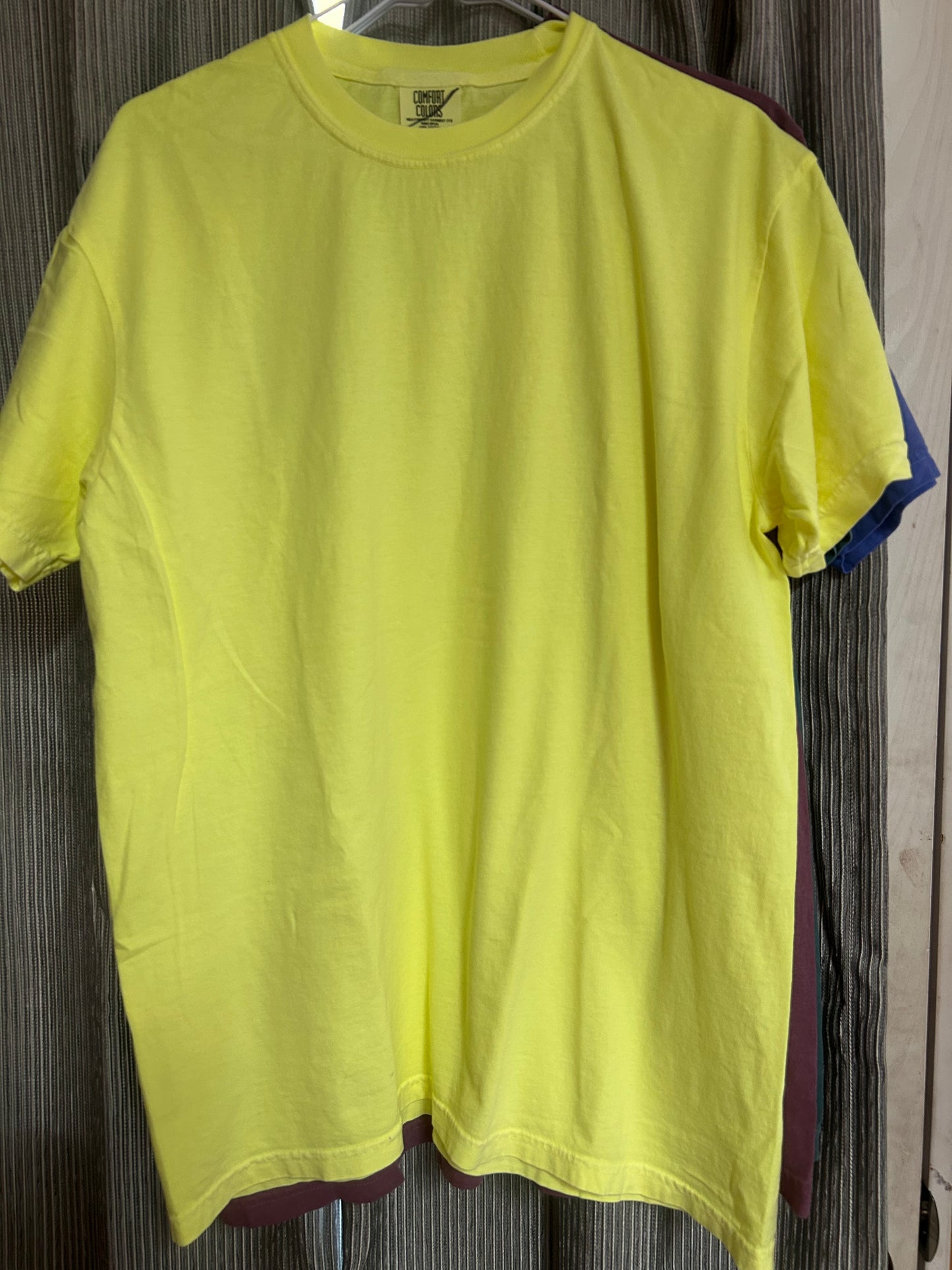 Custom Adult Comfort Color Large T-Shirt