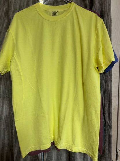 Custom Adult Comfort Color Large T-Shirt